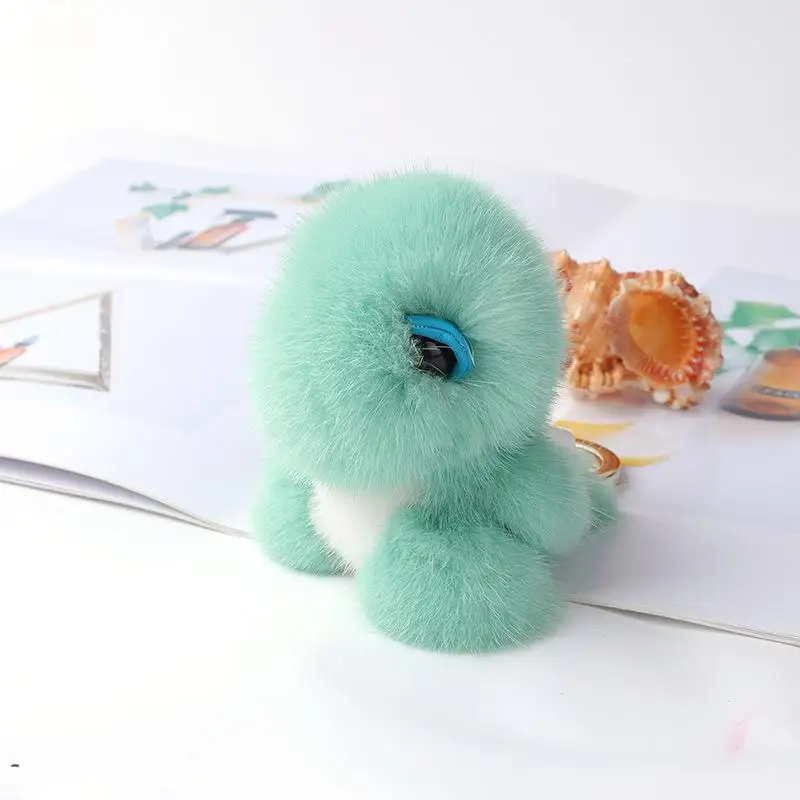 High Quality Real Mink Fur Chains Cartoon Dinosaur For Girl's Schoolbag Pendant Ornaments Women Charm Bag Holder Keychains
High Quality Real Mink Fur Chains Cartoon Dinosaur For Girl's Schoolbag Pendant Ornaments Women Charm Bag Holder Keychains