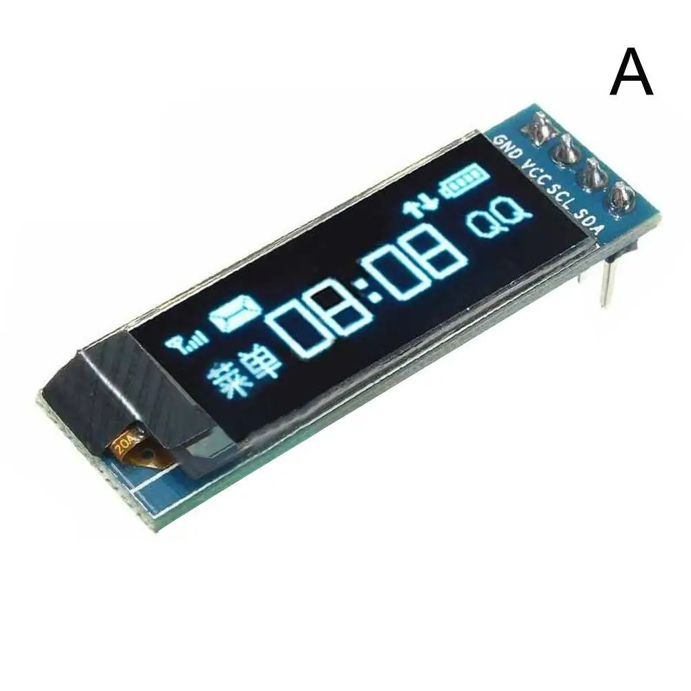 0.91inch OLED Module White/blue 128 x 32 OLED LCD LED Communicate Module Display For Ardunio IIC K8X8
0.91inch OLED Module White/blue 128 x 32 OLED LCD LED Communicate Module Display For Ardunio IIC K8X8