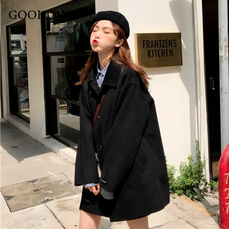 Новинка 2021, весенне-осенние темпераментные пальто GOOHOJIO, женские свободные модные пальто средней длины для женщин, женские пальто с длинным ...
Новинка 2021, весенне-осенние темпераментные пальто GOOHOJIO, женские свободные модные пальто средней длины для женщин, женские пальто с длинным ...
