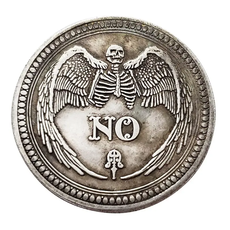 Yes or No Skull Commemorative Coin Souvenir Challenge Collectible Coins Collection Art Craft
Yes or No Skull Commemorative Coin Souvenir Challenge Collectible Coins Collection Art Craft