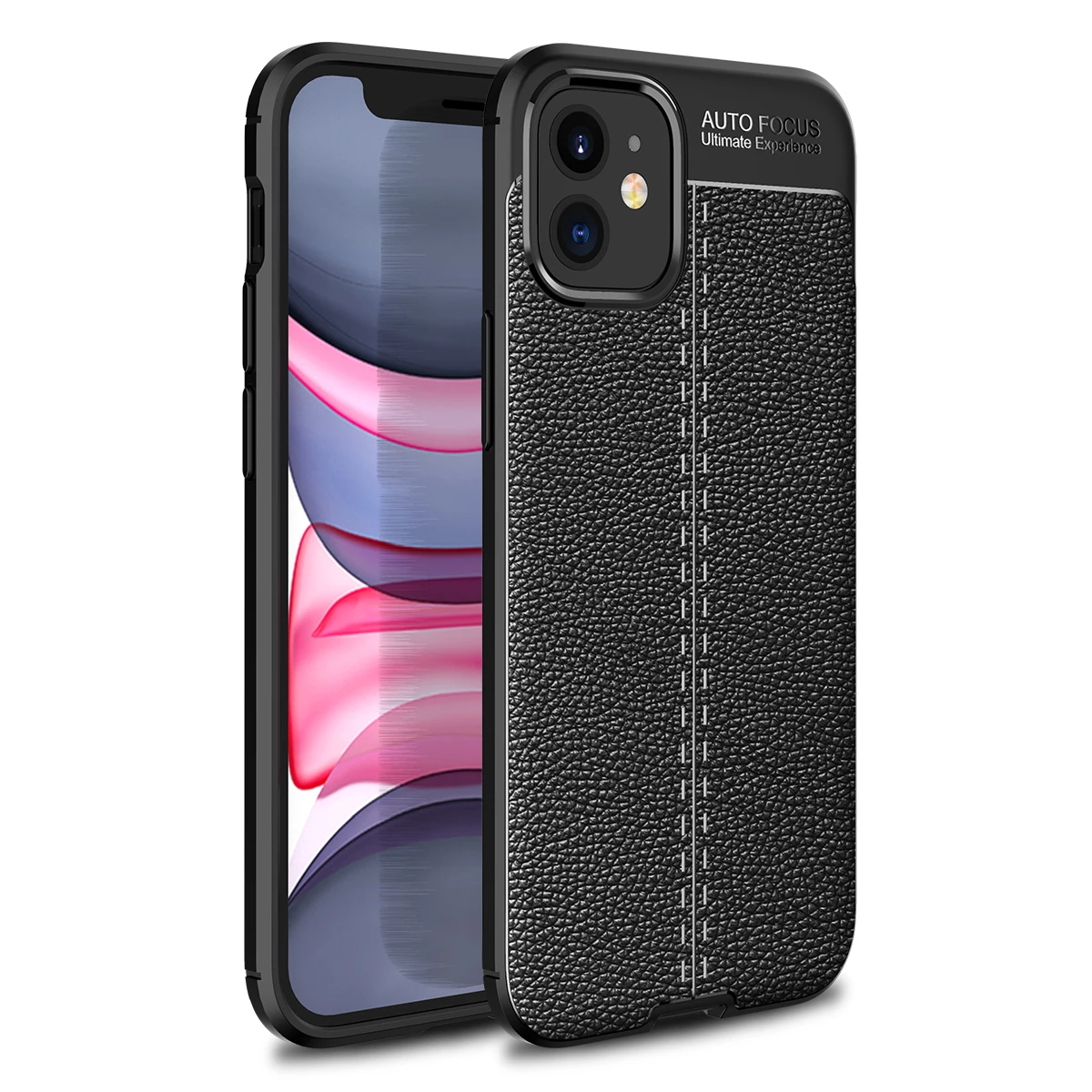 Новый чехол для телефона iphone 12 5 4 дюйма/6 1 7 дюйма мягкий силиконовый кожаный с