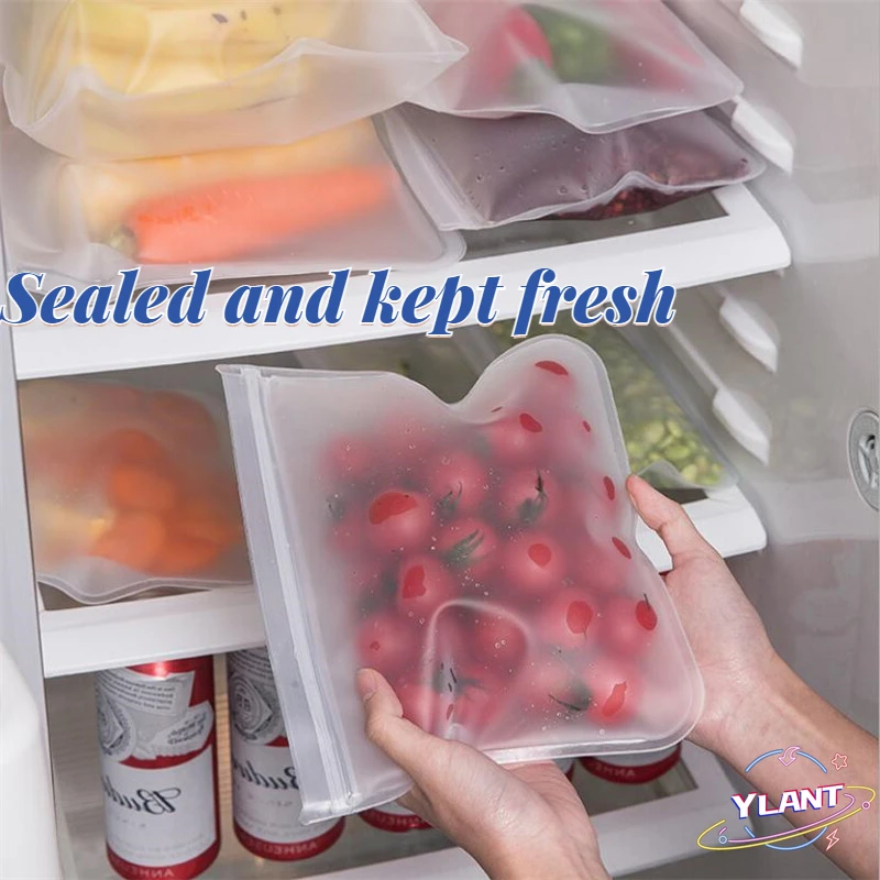 Leakproof Containers Reusable Zip Shut Bag Cup Fresh Bag Food Storage Bag Fresh Wrap Silicone Portable Food Storage Containers
Leakproof Containers Reusable Zip Shut Bag Cup Fresh Bag Food Storage Bag Fresh Wrap Silicone Portable Food Storage Containers