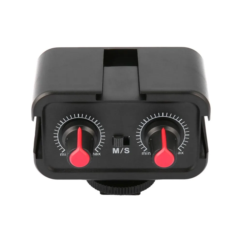 Audio Mixer Adapter WS-VS Dual-Channel Microphone With Cold Shoe Mounting Hub for Canon Nikon Sony DSLR Camera Camcorder
Audio Mixer Adapter WS-VS Dual-Channel Microphone With Cold Shoe Mounting Hub for Canon Nikon Sony DSLR Camera Camcorder