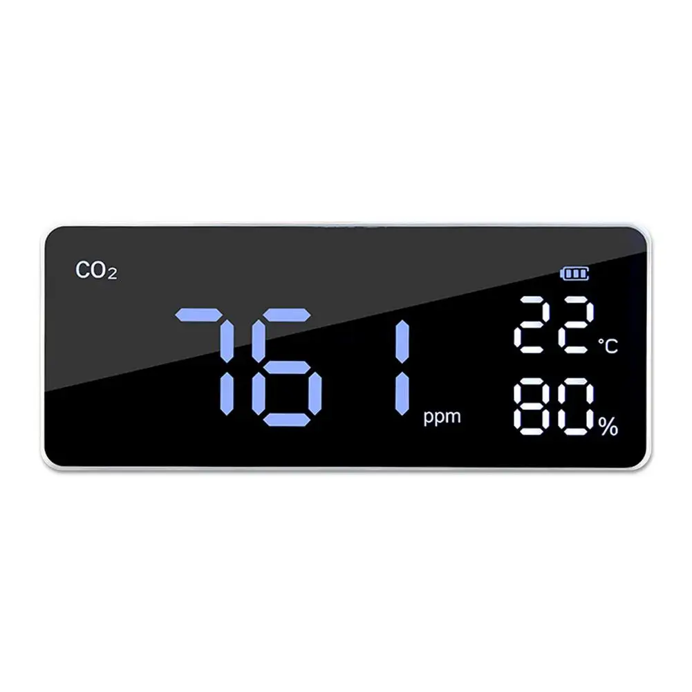 Carbon Dioxide Detector Quick To Detect Air Convection Tester Greenhouse Warehouse Air Quality Temperature Humidity Monitor New
Carbon Dioxide Detector Quick To Detect Air Convection Tester Greenhouse Warehouse Air Quality Temperature Humidity Monitor New