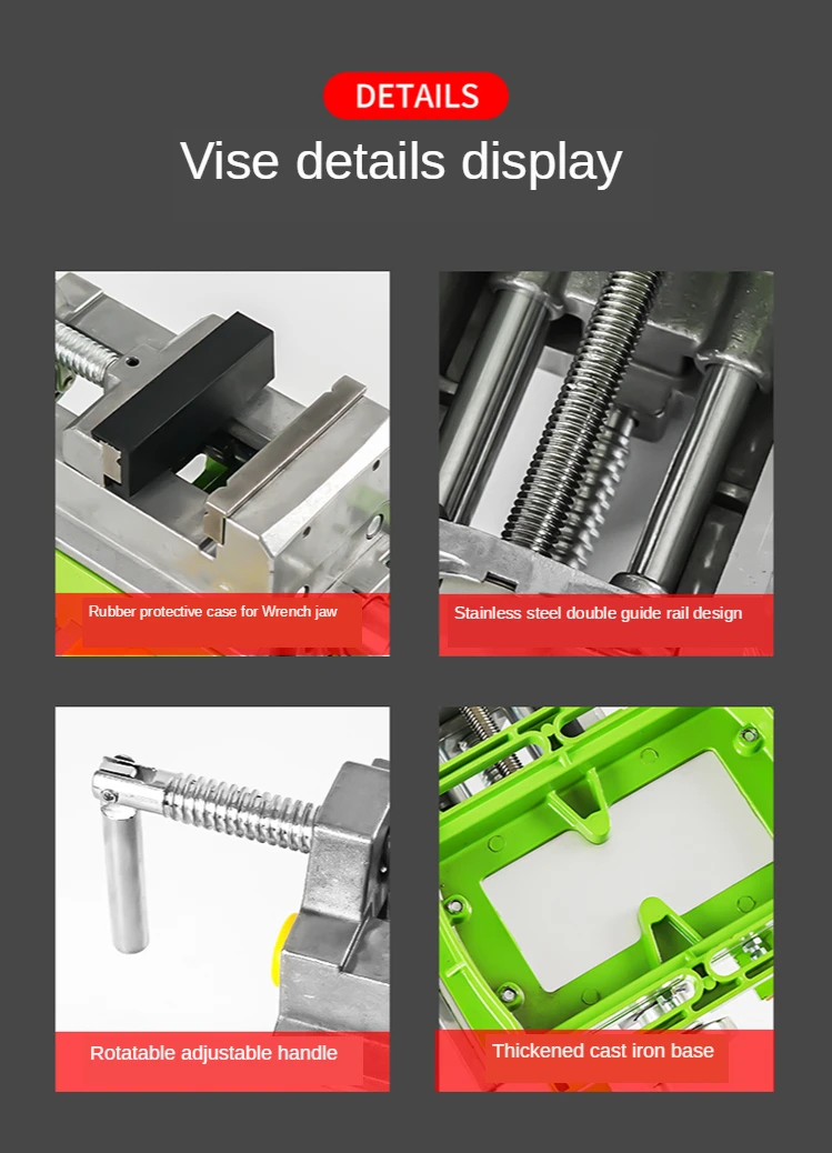 Multifunction Cross Slide Vise Vice table Compound table Worktable Bench alunimun alloy body For Milling drilling
Multifunction Cross Slide Vise Vice table Compound table Worktable Bench alunimun alloy body For Milling drilling
