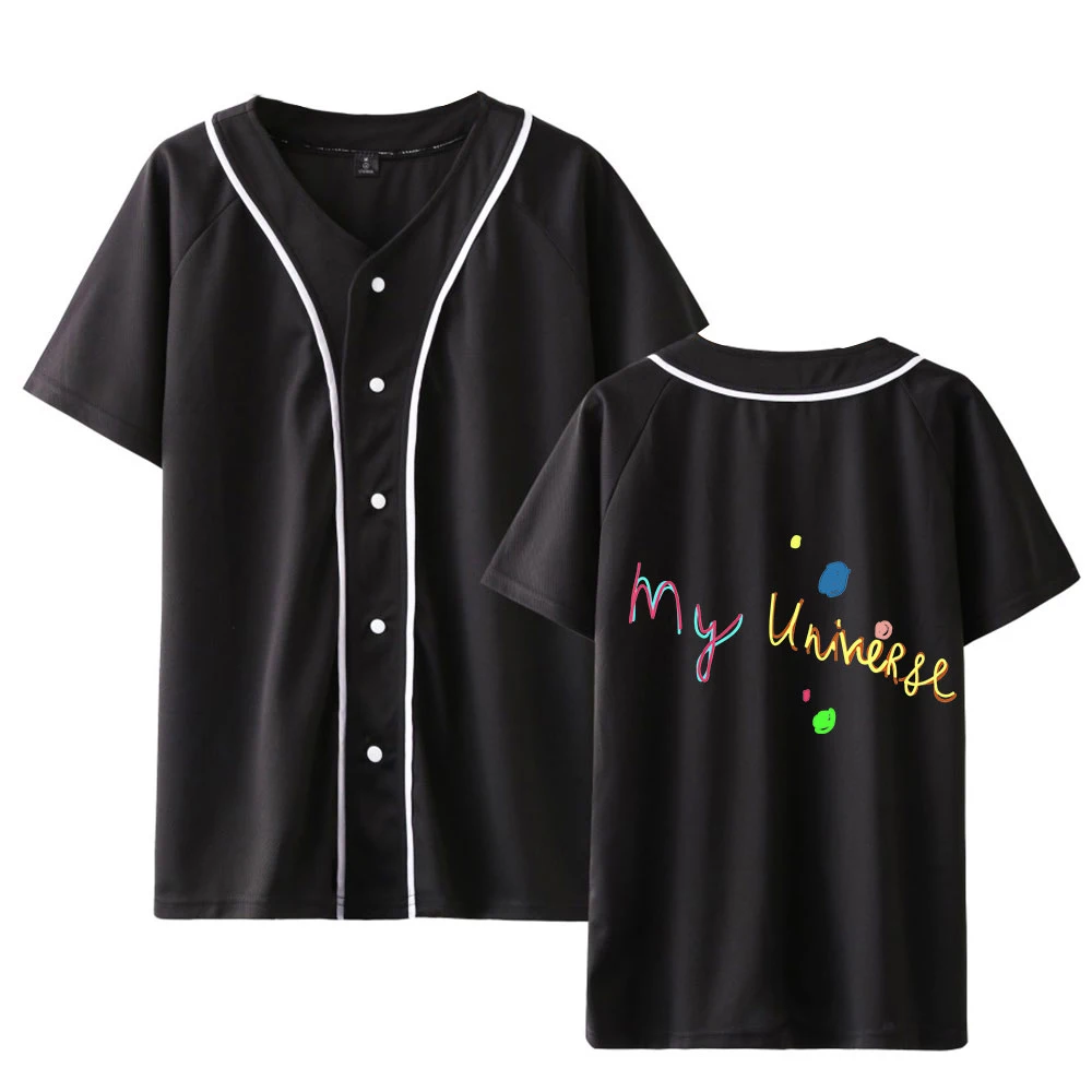 My Universe Baseball T shirt Bangtan Boys Kpop T-shirts Women/Men Summer Hot Sale Hip-Hop Fans Tees Tops
My Universe Baseball T shirt Bangtan Boys Kpop T-shirts Women/Men Summer Hot Sale Hip-Hop Fans Tees Tops