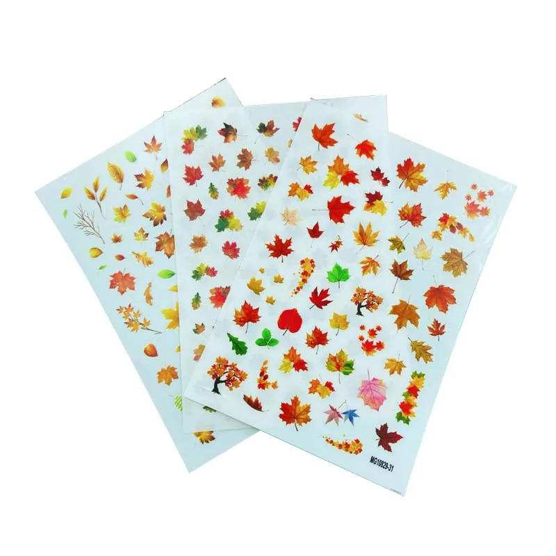 DIY Japanese Style Fashion New Arrival Thin Traceless Nail Stickers Maple Leaves Dry Nail Decals Back Glue Adhesive Nail Foils
DIY Japanese Style Fashion New Arrival Thin Traceless Nail Stickers Maple Leaves Dry Nail Decals Back Glue Adhesive Nail Foils