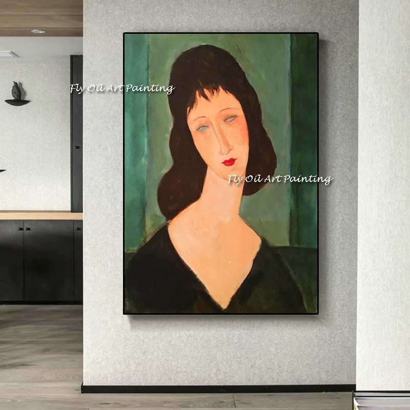 Картина Амедео Модильяни, ручная работа, настенные картины, холст, искусство и Портрет женщины, домашний декор
Картина Амедео Модильяни, ручная работа, настенные картины, холст, искусство и Портрет женщины, домашний декор