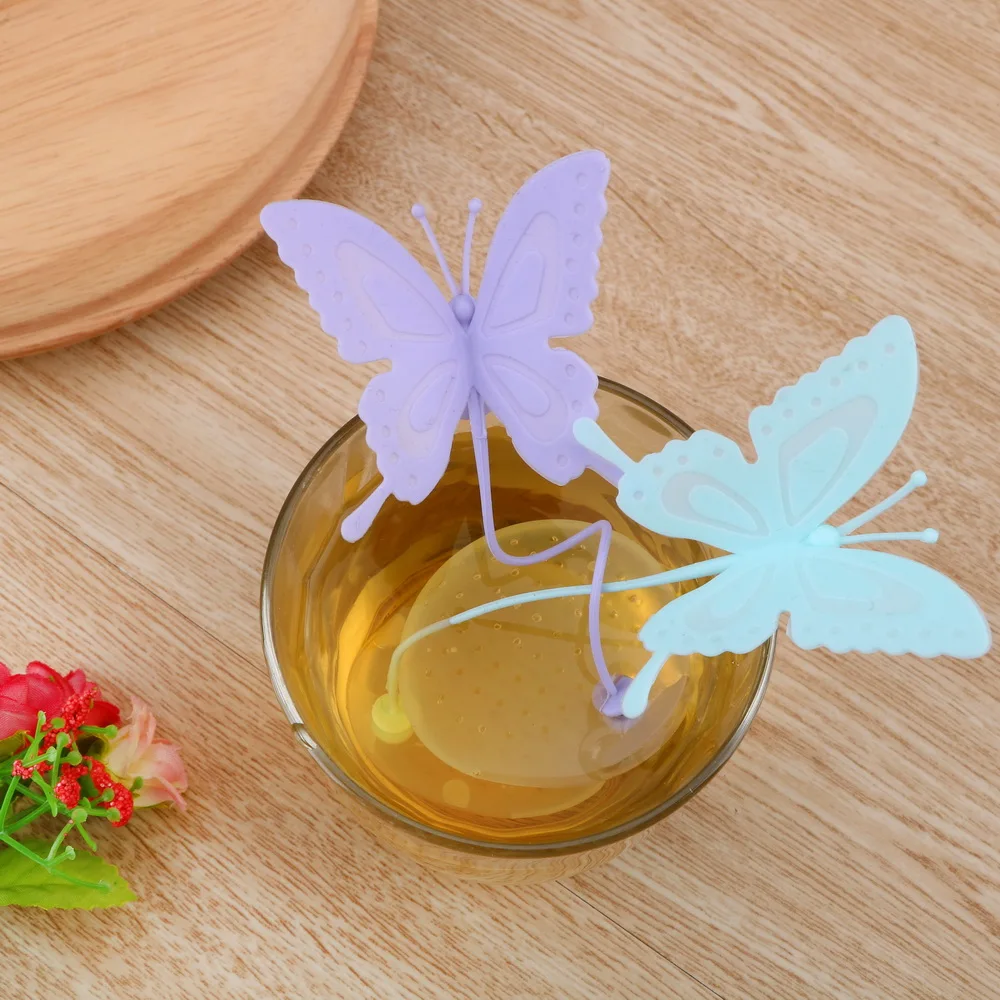 HILIFE Filter Tea Infuser Tea Tools Tea Bags Strainers Cute Butterfly Silicone Teabags Kitchen Gadget
HILIFE Filter Tea Infuser Tea Tools Tea Bags Strainers Cute Butterfly Silicone Teabags Kitchen Gadget