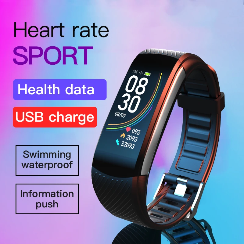 C5S Smart Bracelet Blood Pressure Monitor Men Women Waterproof IP67 Heart Rate Monitor Smart Band Watch Fitness Tracker Bracelet
C5S Smart Bracelet Blood Pressure Monitor Men Women Waterproof IP67 Heart Rate Monitor Smart Band Watch Fitness Tracker Bracelet