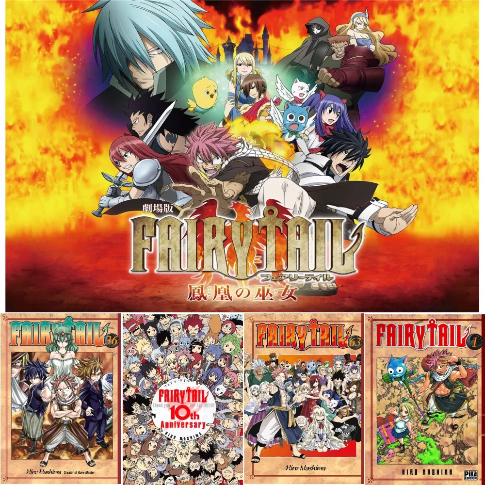 Fairy Tail Posters Anime Wall Stickers White Coated Paper Prints High Definition Home Decoration Livingroom Japan cartoon poster
Fairy Tail Posters Anime Wall Stickers White Coated Paper Prints High Definition Home Decoration Livingroom Japan cartoon poster