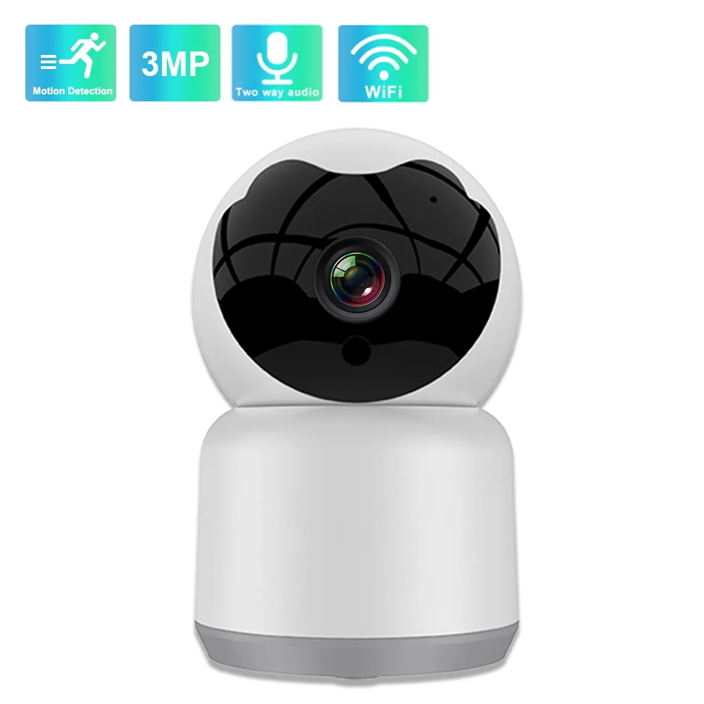 Облачная камера видеонаблюдения 3 Мп с Wi-Fi, IP-камера 1080P HD с ночным видением и датчиком движения, умная домашняя камера безопасности
Облачная камера видеонаблюдения 3 Мп с Wi-Fi, IP-камера 1080P HD с ночным видением и датчиком движения, умная домашняя камера безопасности