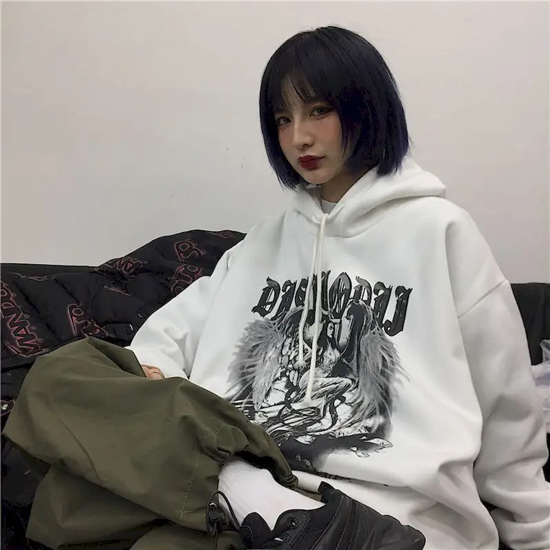 sweatshirt autumn and winter Korean ins American high street dark trendy coat loose plus velvet hooded sweater for men and women
sweatshirt autumn and winter Korean ins American high street dark trendy coat loose plus velvet hooded sweater for men and women