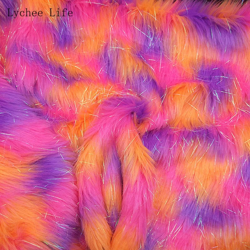 Жаккардовая ткань Lychee Life мягкая плюшевая для пэчворка домашняя текстура шитья