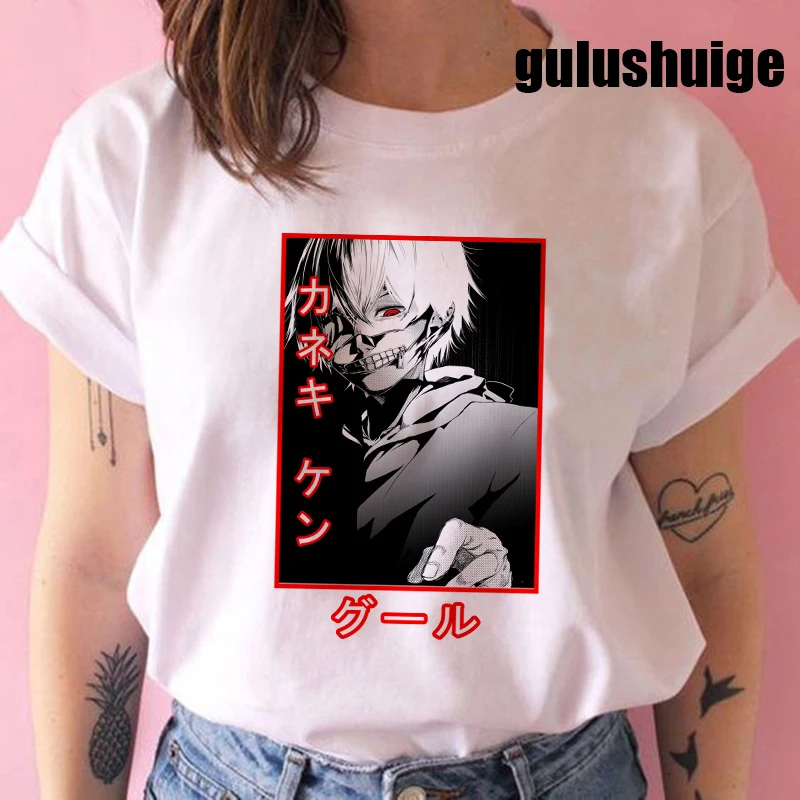 Tokyo Ghoul Anime Manga Goth T-Shirt Kaneki Ken Cartoon Nice Loose Woman Tshirts Gothic Camiseta De Mujer Top T Shirt Tees
Tokyo Ghoul Anime Manga Goth T-Shirt Kaneki Ken Cartoon Nice Loose Woman Tshirts Gothic Camiseta De Mujer Top T Shirt Tees