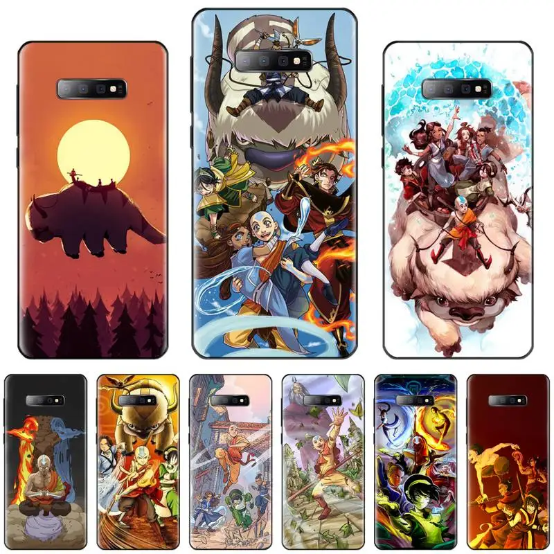 Аватар Последний Airbender аниме мягкий резиновый чехол для телефона Samsung S6 S7 edge S8 S9 S10