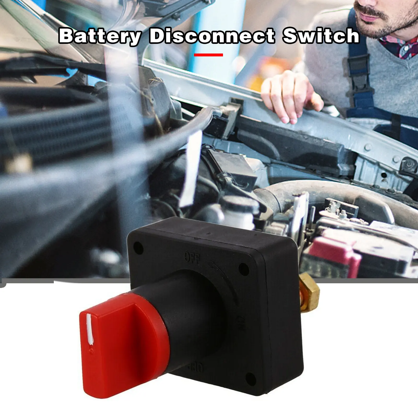 100A Motorcycle Switch Button Small Power Cut Off Kill Switch Disconnect Low-Current Lightweight Battery Isolator Switch For Car
100A Motorcycle Switch Button Small Power Cut Off Kill Switch Disconnect Low-Current Lightweight Battery Isolator Switch For Car