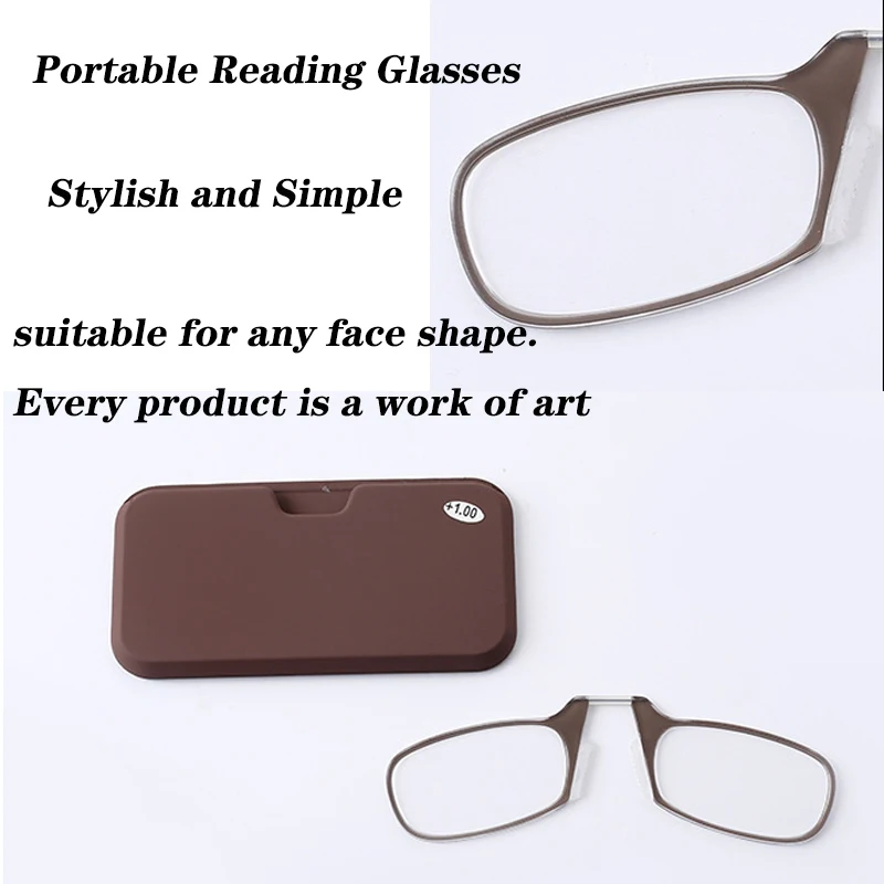 Mini Keychain Reading Glasses Nose Clip Mini Transparent Men Reading Glasses Women Fashion Eyeglasses Eyewear Magnifier Readers
Mini Keychain Reading Glasses Nose Clip Mini Transparent Men Reading Glasses Women Fashion Eyeglasses Eyewear Magnifier Readers