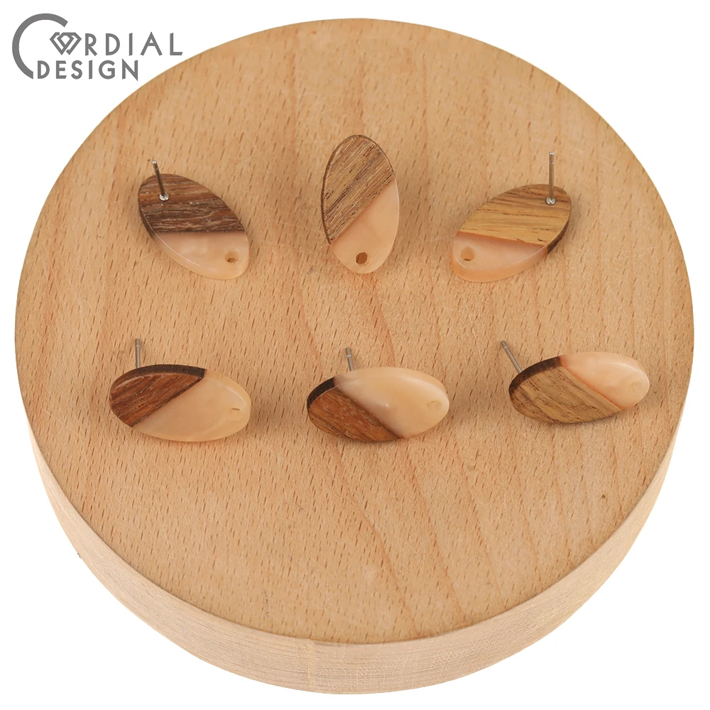 Cordial Design 100Pcs 11*20MM DIY Accessories/Oval Shape/Natural Wood/Hand Made/Jewelry Findings & Components/Earrings Stud
Cordial Design 100Pcs 11*20MM DIY Accessories/Oval Shape/Natural Wood/Hand Made/Jewelry Findings & Components/Earrings Stud