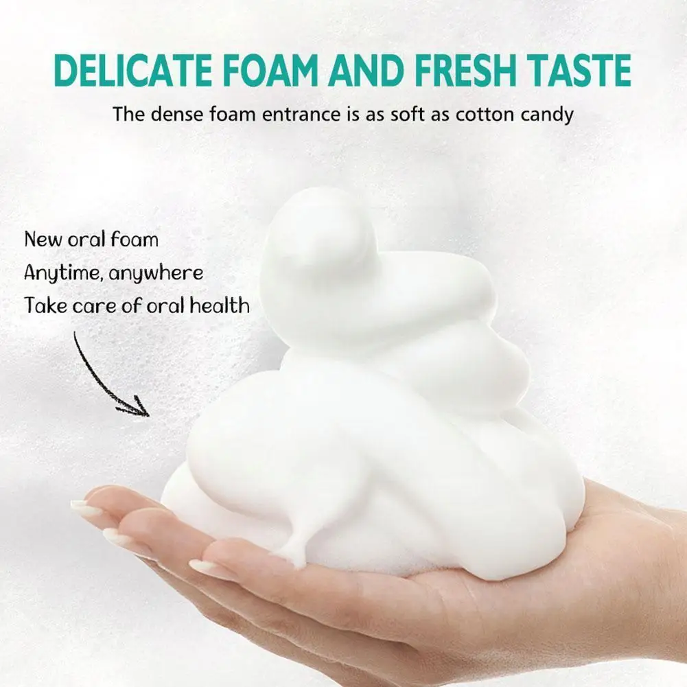 60ml Toothpaste Whitening Foam Natural Mouth Wash Mousse Teethpaste Hygiene Oral Dental Teeth Breath Tool Whitening D7P3
60ml Toothpaste Whitening Foam Natural Mouth Wash Mousse Teethpaste Hygiene Oral Dental Teeth Breath Tool Whitening D7P3