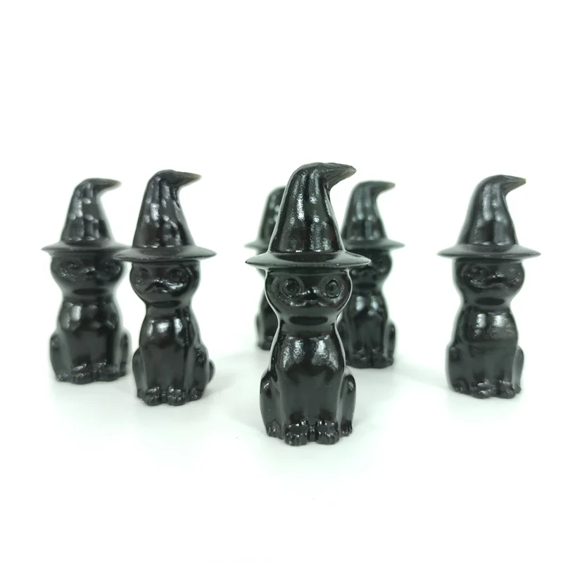 Wholesale Natural Healing Hand Carved Crystal Crafts Ornaments Magic Cat Magician For Gift ZJL
Wholesale Natural Healing Hand Carved Crystal Crafts Ornaments Magic Cat Magician For Gift ZJL