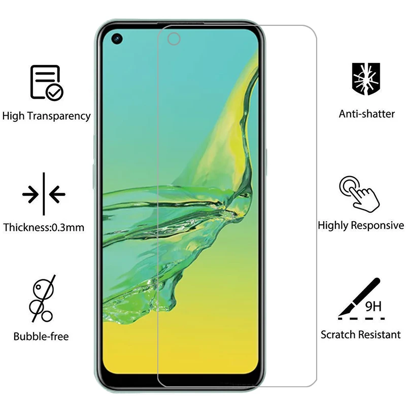 Защитное закаленное стекло для oppo a32 a33 Защита экрана a 32 33 32a 33a 6 5 защитная пленка