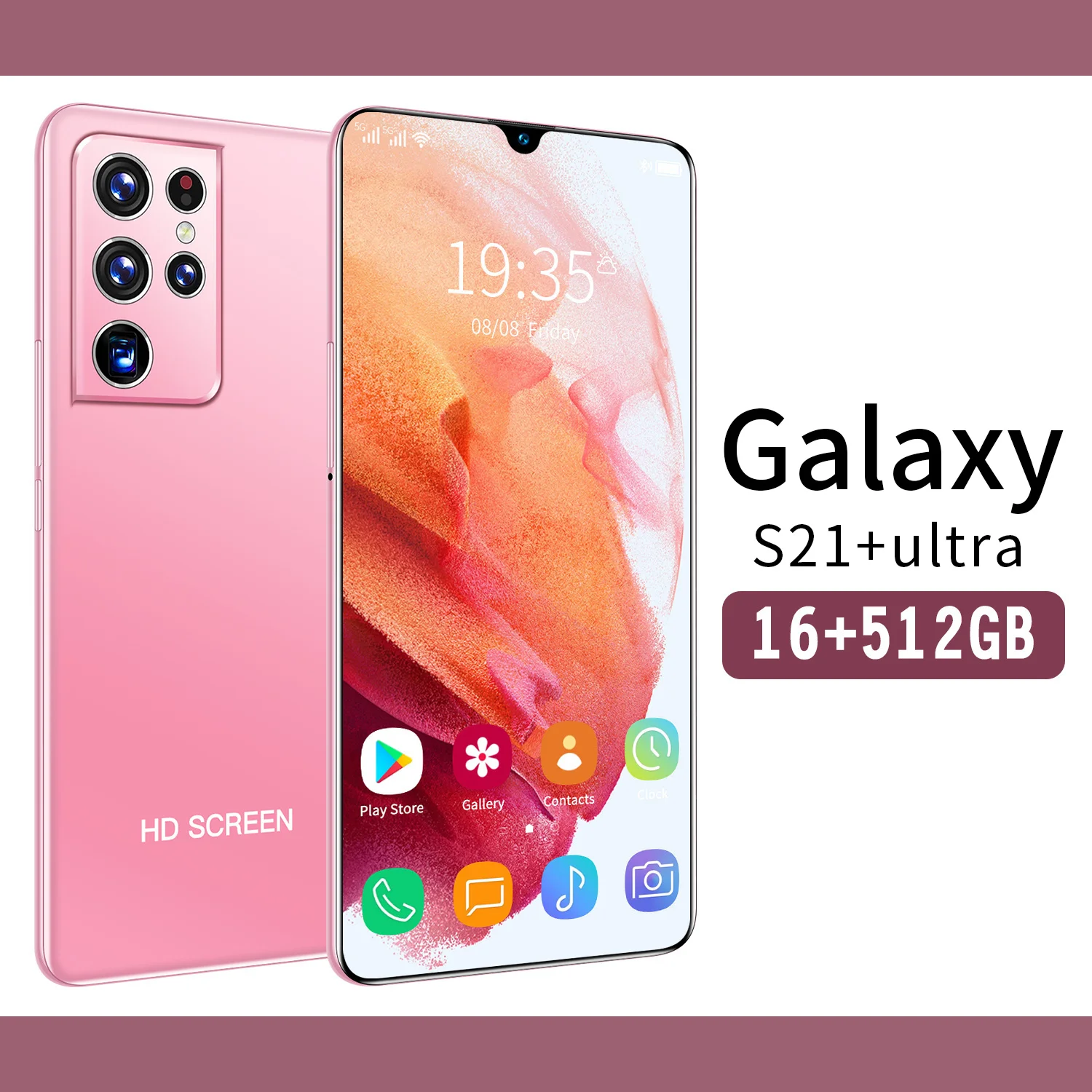 S21+ultra 7.1 Inch Galaxy Global Version Smartphone 16+512GB Full Screen Unlocked Android10 Cell Phone Dual SIM 5G Network Phone
S21+ultra 7.1 Inch Galaxy Global Version Smartphone 16+512GB Full Screen Unlocked Android10 Cell Phone Dual SIM 5G Network Phone
