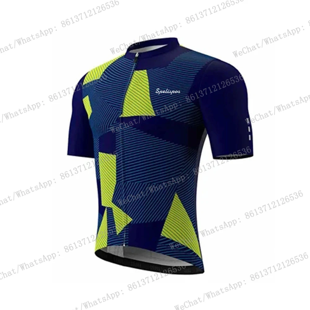 

Рубашка велосипедная Мужская, Джерси с коротким рукавом для горных и шоссейных велосипедов, дышащая спортивная одежда