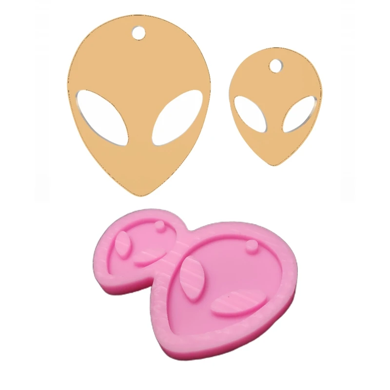 Crystal Epoxy Resin Mold Keychain Pendant Earrings Silicone Mould DIY Crafts R2LE
Crystal Epoxy Resin Mold Keychain Pendant Earrings Silicone Mould DIY Crafts R2LE