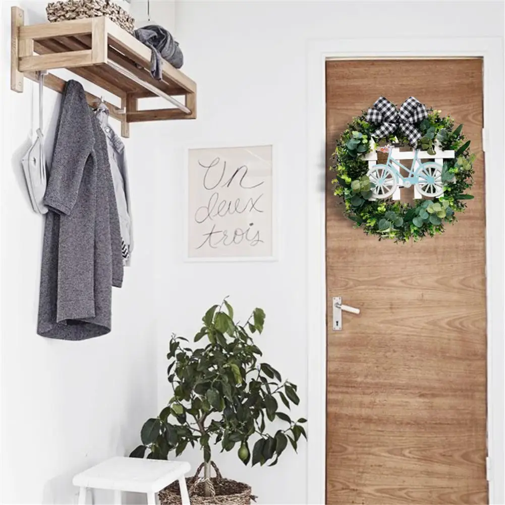 Artificial Green Plant Garland Simulation Wall Hanging Leaf Wreaths Door Decoration 
Artificial Green Plant Garland Simulation Wall Hanging Leaf Wreaths Door Decoration