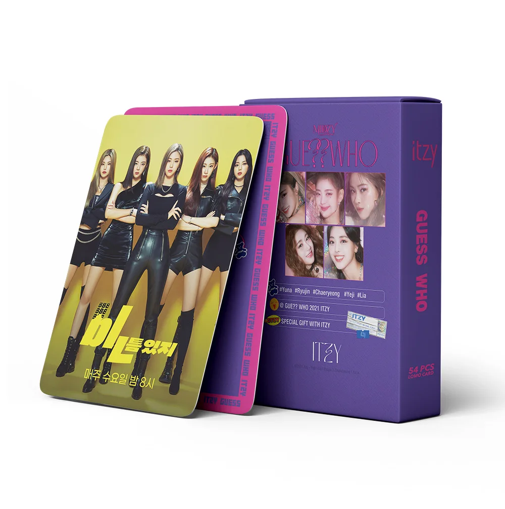54 шт./компл. 2021 ITZY постер популярная комбинация Lomo открыток модная фото открытка Kawaii Канцелярские подарки
54 шт./компл. 2021 ITZY постер популярная комбинация Lomo открыток модная фото открытка Kawaii Канцелярские подарки