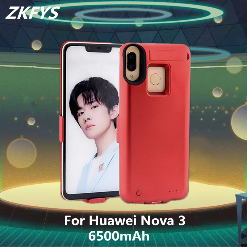 Powerbank Case For Huawei Nova 3 Battery Charger Cases 6500mAh External Battery Power Bank Charging Cover For Huawei Nova 3
Powerbank Case For Huawei Nova 3 Battery Charger Cases 6500mAh External Battery Power Bank Charging Cover For Huawei Nova 3
