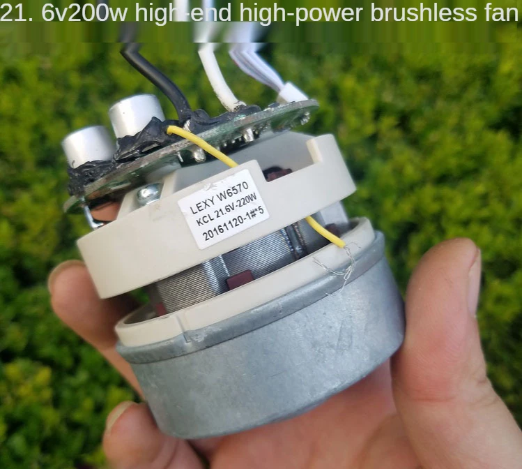 21V 200W Ultra High Speed Motor High Power Brushless fan 10W to Vacuum Cleaner Fan Motor
21V 200W Ultra High Speed Motor High Power Brushless fan 10W to Vacuum Cleaner Fan Motor