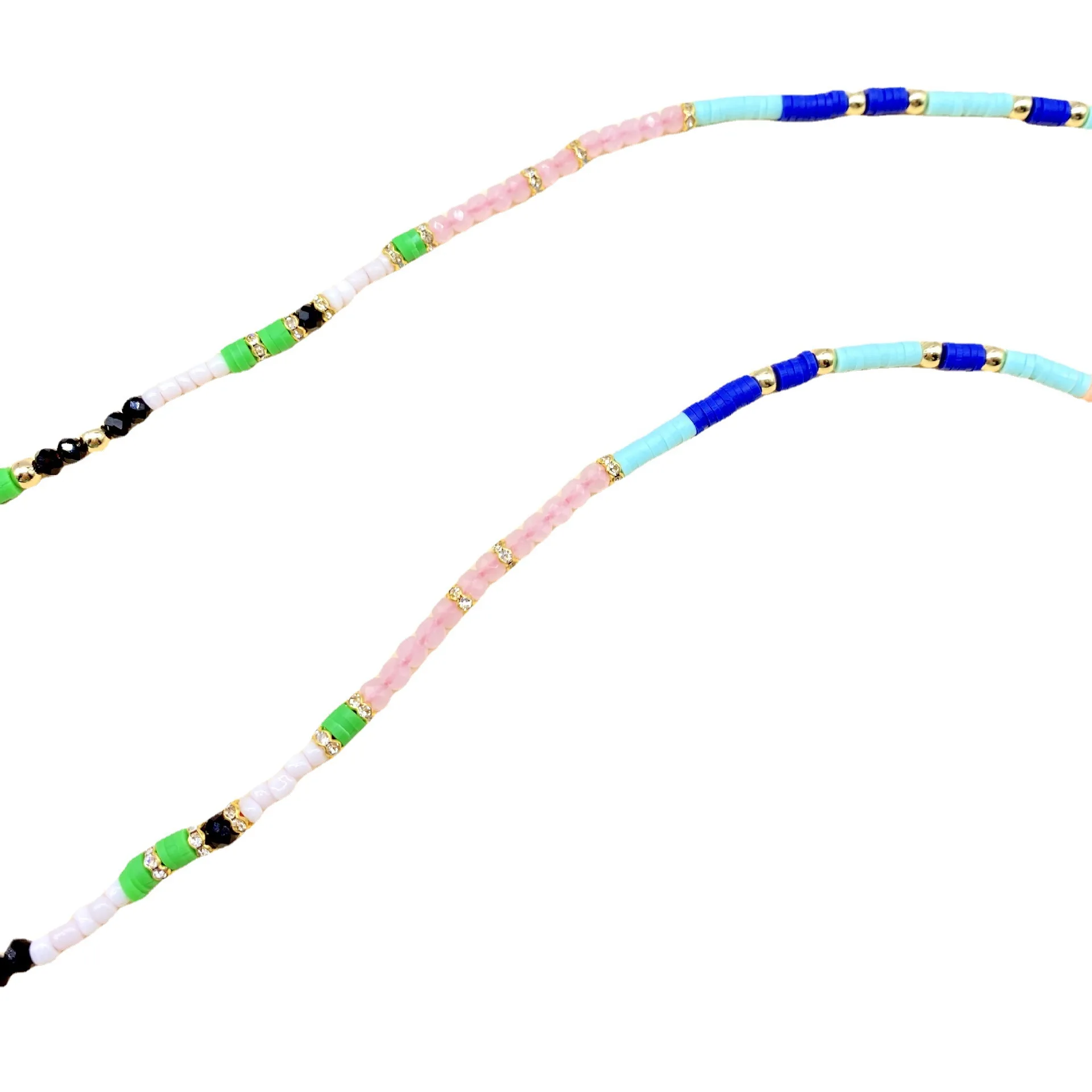 2021 Summer Fashion Decoration Men's and Women's Colorful Crystal Lanyard Chain Mobile Phone Strap
2021 Summer Fashion Decoration Men's and Women's Colorful Crystal Lanyard Chain Mobile Phone Strap
