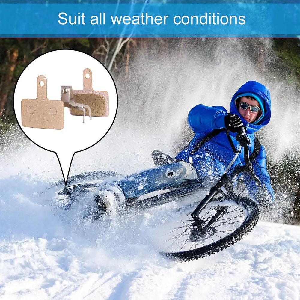 1 Pair/2pcs Disc Brake Pads Bike Brake Pads For MTB Road Bike Parts Cycling Resin Organic Disc Road Brake Pads Brake Shoes
1 Pair/2pcs Disc Brake Pads Bike Brake Pads For MTB Road Bike Parts Cycling Resin Organic Disc Road Brake Pads Brake Shoes