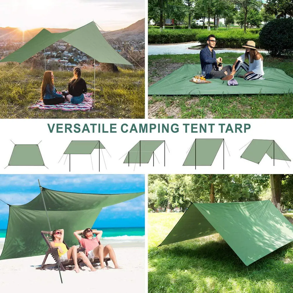 Awning Waterproof Tarp Tent Shade Ultralight Garden Canopy Sunshade Anti UV Outdoor Camping Hammock Rain Fly Beach Sun Shelter
Awning Waterproof Tarp Tent Shade Ultralight Garden Canopy Sunshade Anti UV Outdoor Camping Hammock Rain Fly Beach Sun Shelter