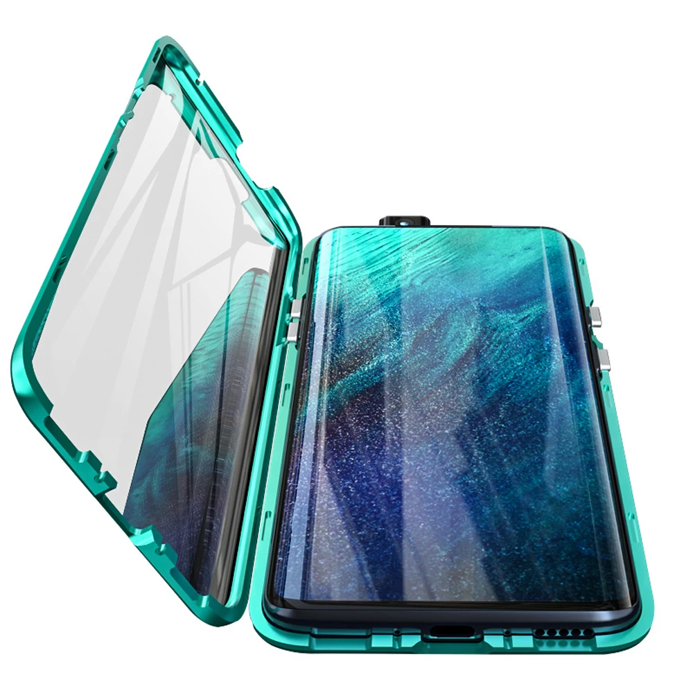 Case for Xiaomi Redmi K20/9T/K30/K30 Pro, 360 Full Protection Double-sided Tempered Glass Magnetic Adsorption Cover
Case for Xiaomi Redmi K20/9T/K30/K30 Pro, 360 Full Protection Double-sided Tempered Glass Magnetic Adsorption Cover