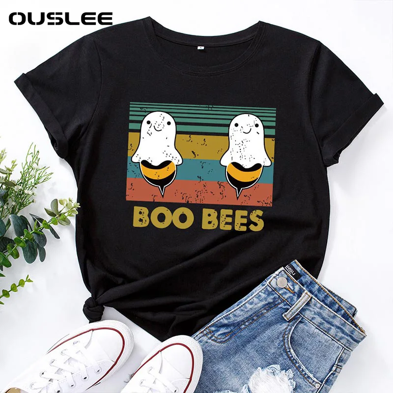 Ouslee Women Summer T-Shirt Plus Size Lovely Funny BOO BEES Printed O-neck Short Sleeve Tees Soft Premium Femme Top
Ouslee Women Summer T-Shirt Plus Size Lovely Funny BOO BEES Printed O-neck Short Sleeve Tees Soft Premium Femme Top