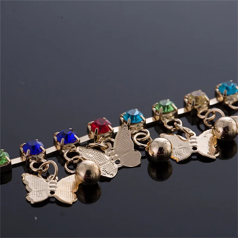 Rhinestone Charms Fashion Butterfly Bell Animal Cuff Bracelet for Women Wedding Party Jewelry Bracelets
Rhinestone Charms Fashion Butterfly Bell Animal Cuff Bracelet for Women Wedding Party Jewelry Bracelets