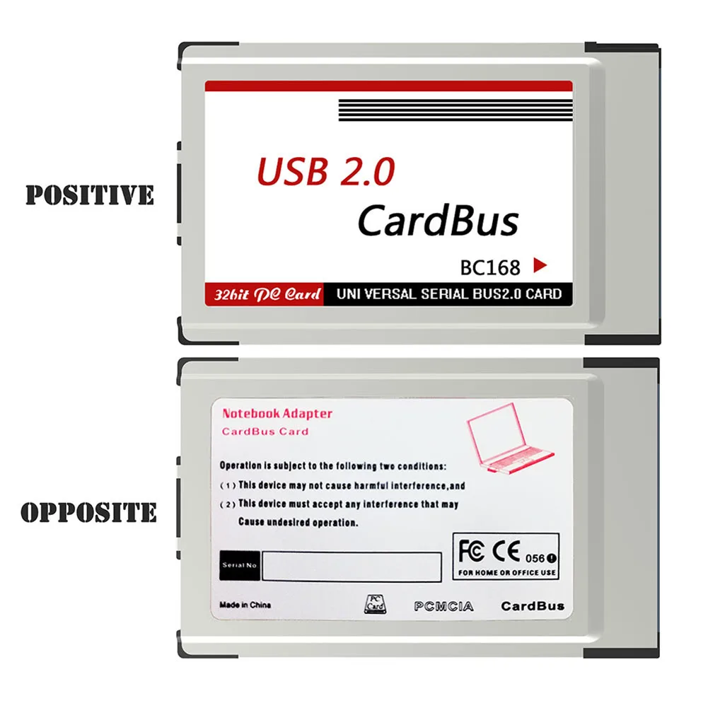 Новый Ноутбук PCMCIA к USB 2 0 CardBus конвертер портами плата PCI Express адаптер для карт |