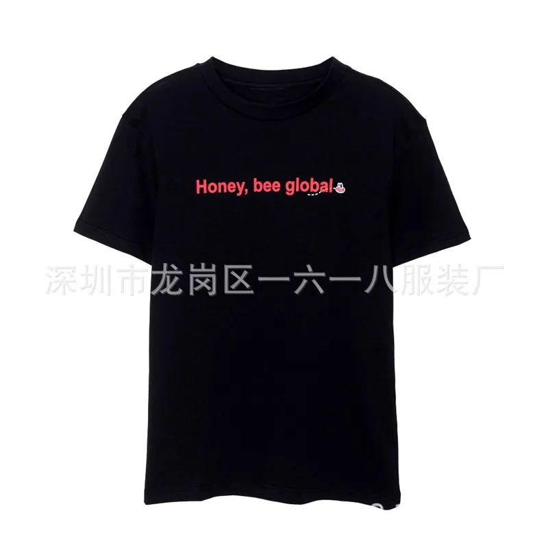 Women Summer Black Slim Cotton Letter Print T-Shirt Ladies Fashionable Solid Color Plus Size Tees Female Brand Casual Tops ZM384
Women Summer Black Slim Cotton Letter Print T-Shirt Ladies Fashionable Solid Color Plus Size Tees Female Brand Casual Tops ZM384