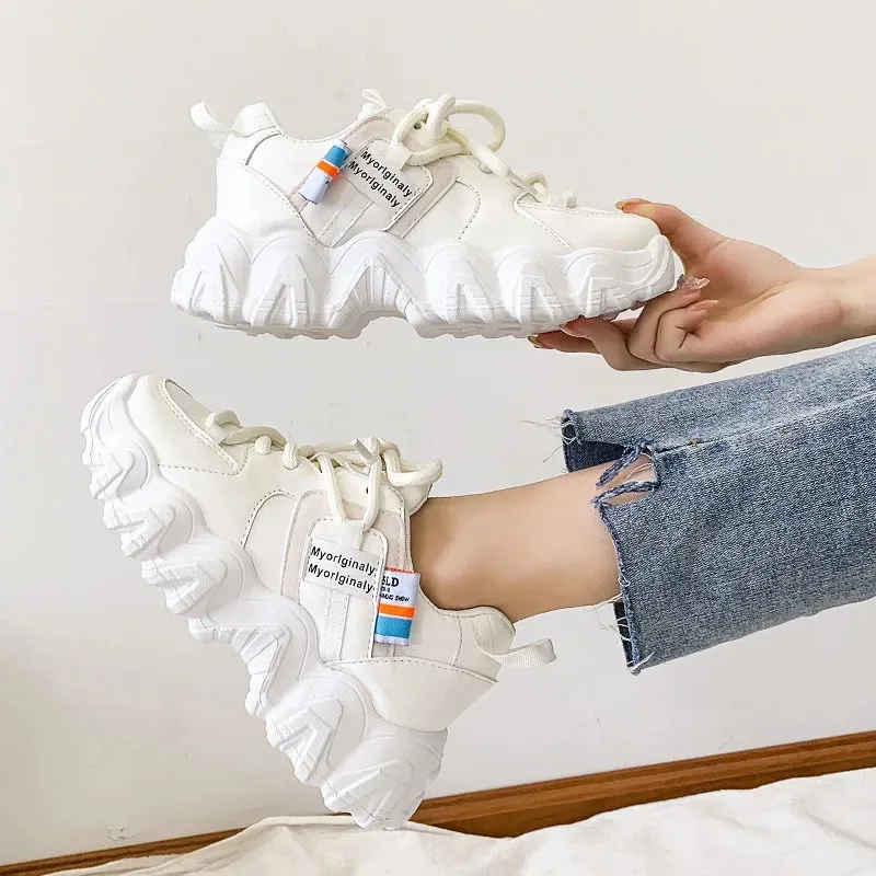 2021 Hot Summer Women Sneakers Vulcanize Shoe Breathable Fashion Casuals Platform Shoes Female Chunky Ladies Shoe Big Size 36-42
2021 Hot Summer Women Sneakers Vulcanize Shoe Breathable Fashion Casuals Platform Shoes Female Chunky Ladies Shoe Big Size 36-42