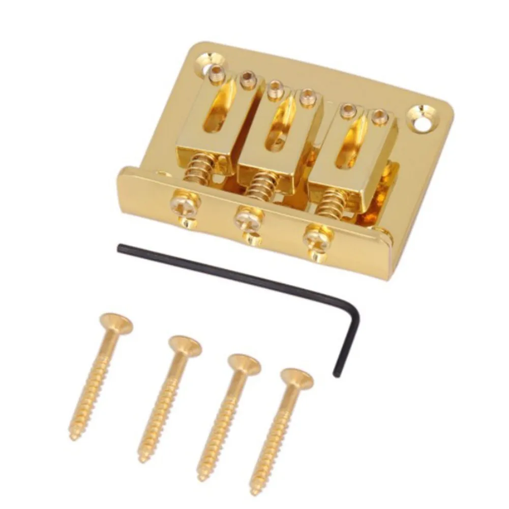 3-string Hard-tail Bridge Tailpiece Screws For Cigar Box For Electric Guitar Guitar Accessories Parts Silver Black Golden
3-string Hard-tail Bridge Tailpiece Screws For Cigar Box For Electric Guitar Guitar Accessories Parts Silver Black Golden