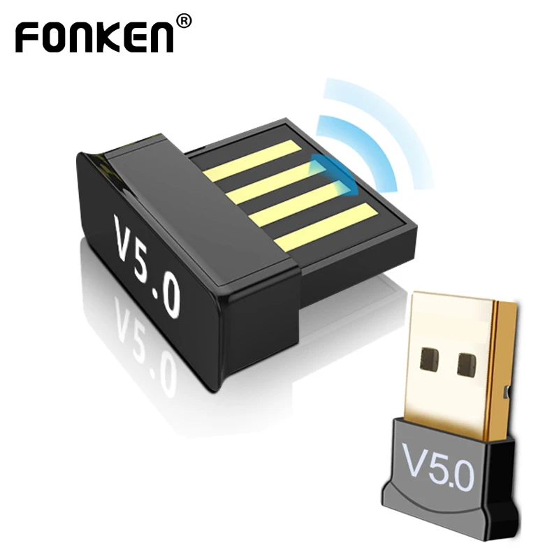 Адаптер FONKEN 2 в 1 с USB и Bluetooth 5 0 аксессуары для ПК автомобильный аудиоприемник
