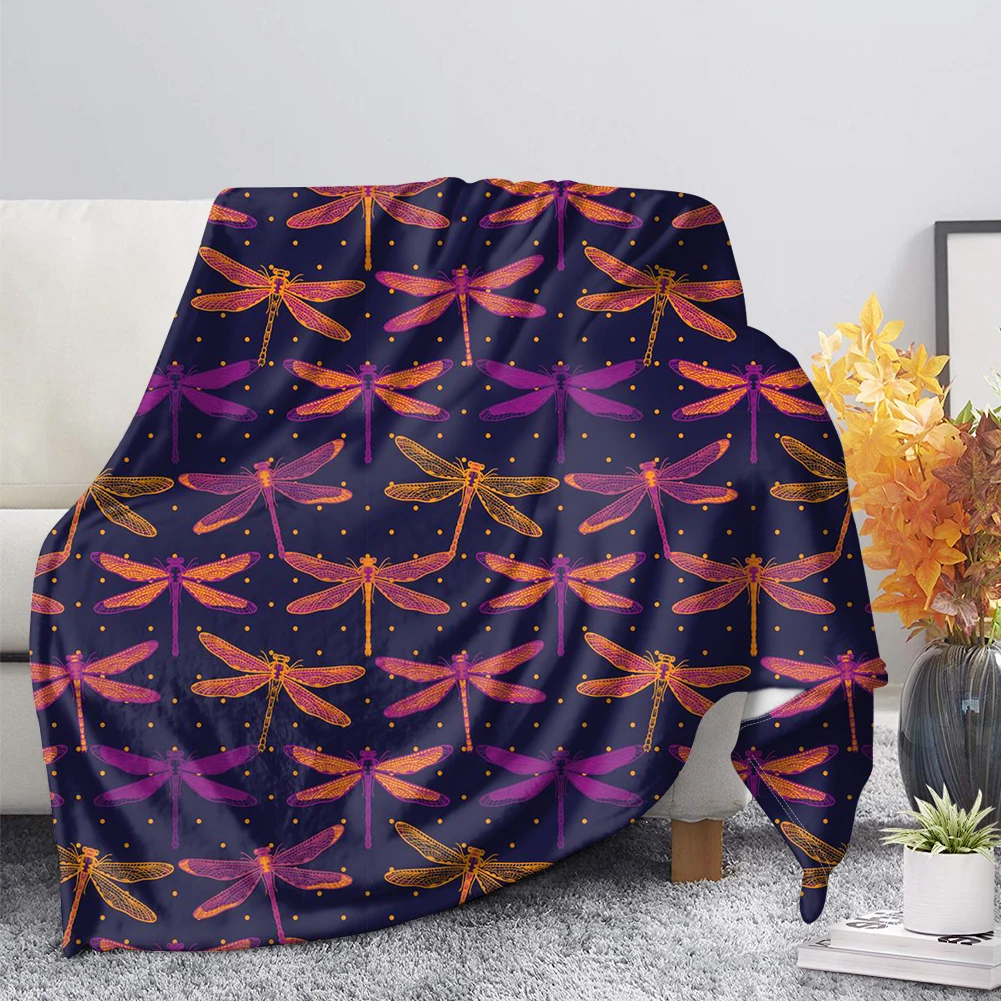 Upetstory Dragonfly Prints Throw Blanket for Adults Kids Soft Coral Fleece Blanket Air Conditioning Quilt Soft Flannel
Upetstory Dragonfly Prints Throw Blanket for Adults Kids Soft Coral Fleece Blanket Air Conditioning Quilt Soft Flannel