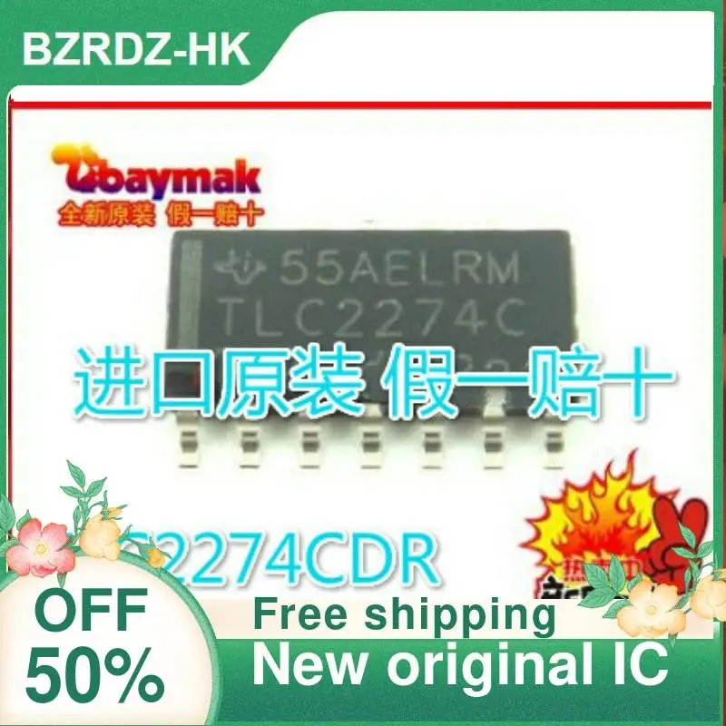 1-20PCS TLC2274CDR TLC2274C SOP14 New original IC Four-channel operational amplifier chip
1-20PCS TLC2274CDR TLC2274C SOP14 New original IC Four-channel operational amplifier chip
