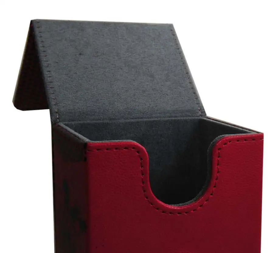 TW Genuine Leather Deck Boxes Portable Card Box And Dual Decks Case Can Hold 80-100 Standard Cards for MGT/YGO/FOW/CFV 
TW Genuine Leather Deck Boxes Portable Card Box And Dual Decks Case Can Hold 80-100 Standard Cards for MGT/YGO/FOW/CFV