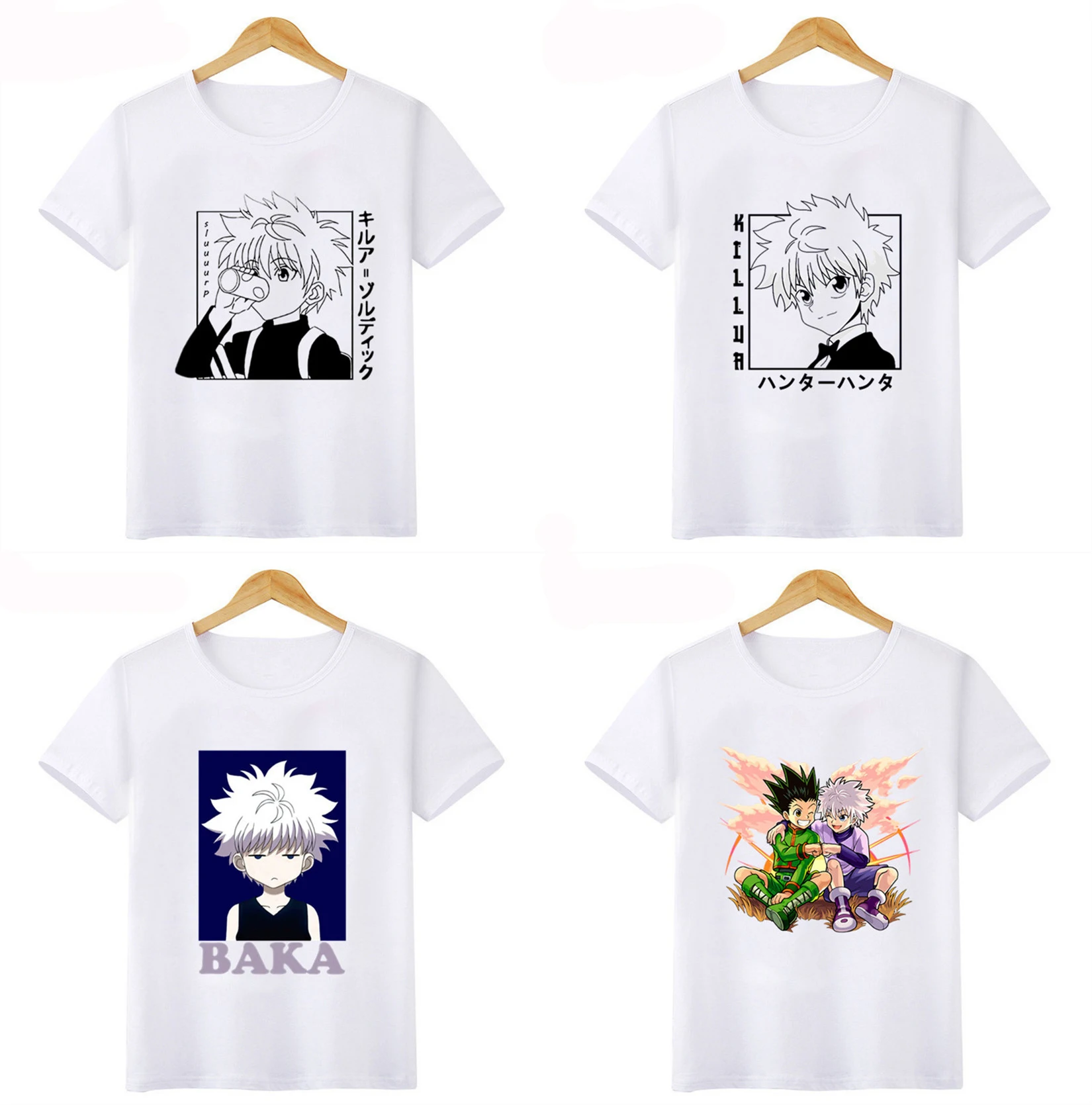2021 Kawaii Hunter X Hunter Killua Zoldyck Аниме Манга принт детские футболки для малышей мальчиков девочек Футболка мультфильм тройники Дети Топы
2021 Kawaii Hunter X Hunter Killua Zoldyck Аниме Манга принт детские футболки для малышей мальчиков девочек Футболка мультфильм тройники Дети Топы