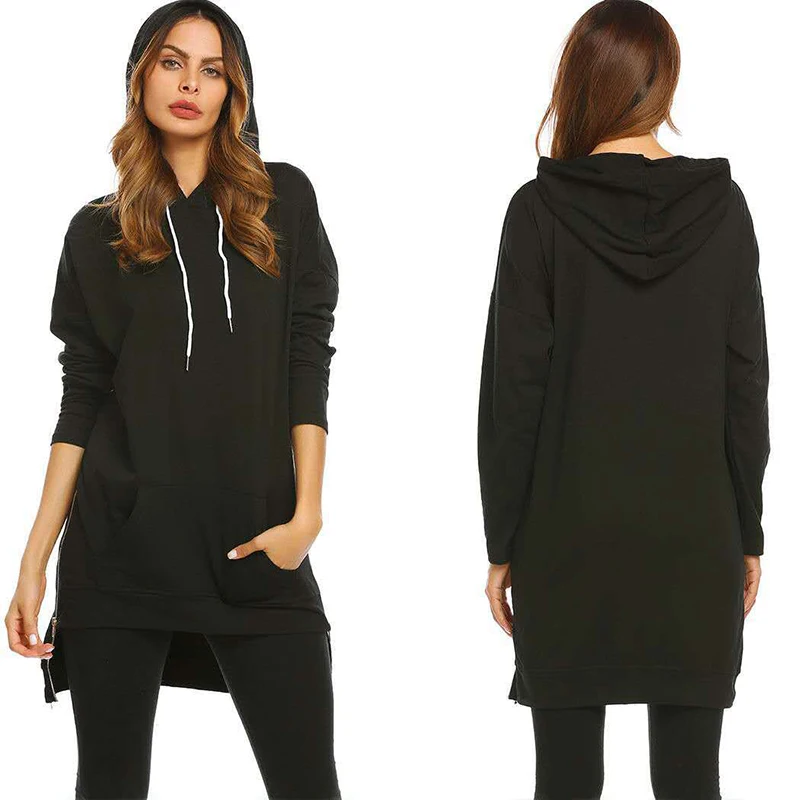 CHANWELL Long Hoodies Women Sweatshirts 2019 Long Sleeve Zipper Plus Size Hoodie Pullover Female Sweatshirt Dress Hoody Ladies
CHANWELL Long Hoodies Women Sweatshirts 2019 Long Sleeve Zipper Plus Size Hoodie Pullover Female Sweatshirt Dress Hoody Ladies