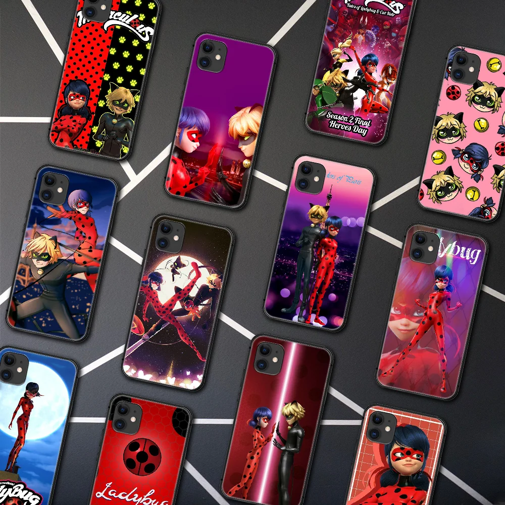 Miraculers Ladybugs Cartoon Girl Phone Case For Iphone 5 5S SE 2020 6 6S 7 8 Plus 11 12 Mini X XS XR Pro Max black Prime Fashion
Miraculers Ladybugs Cartoon Girl Phone Case For Iphone 5 5S SE 2020 6 6S 7 8 Plus 11 12 Mini X XS XR Pro Max black Prime Fashion